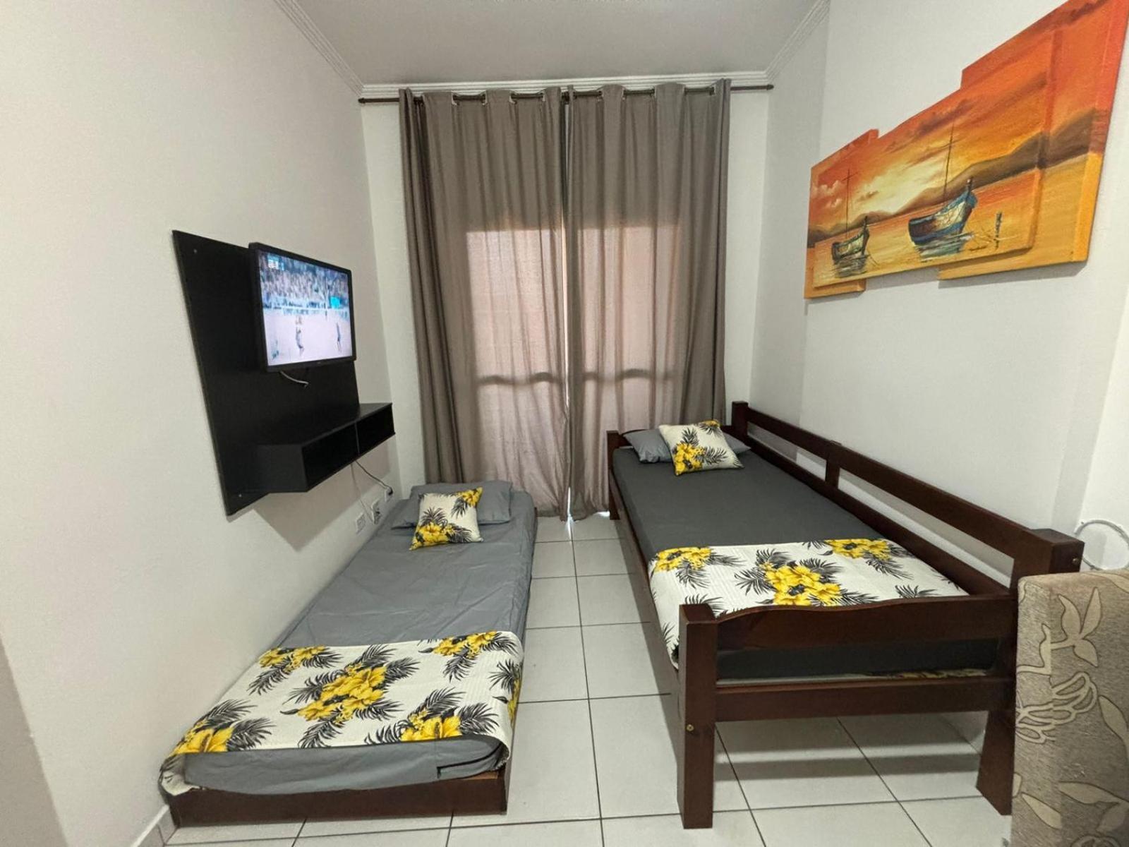 Ferienwohnung Lindo Apto 300M Praia Da Ocian E Centro - Vista Mar- Varanda Sacada - Wi-Fi 300 Mbps - Vaga De Garagem - Acomoda Ate 6 Pessoas Praia Grande  Exterior foto