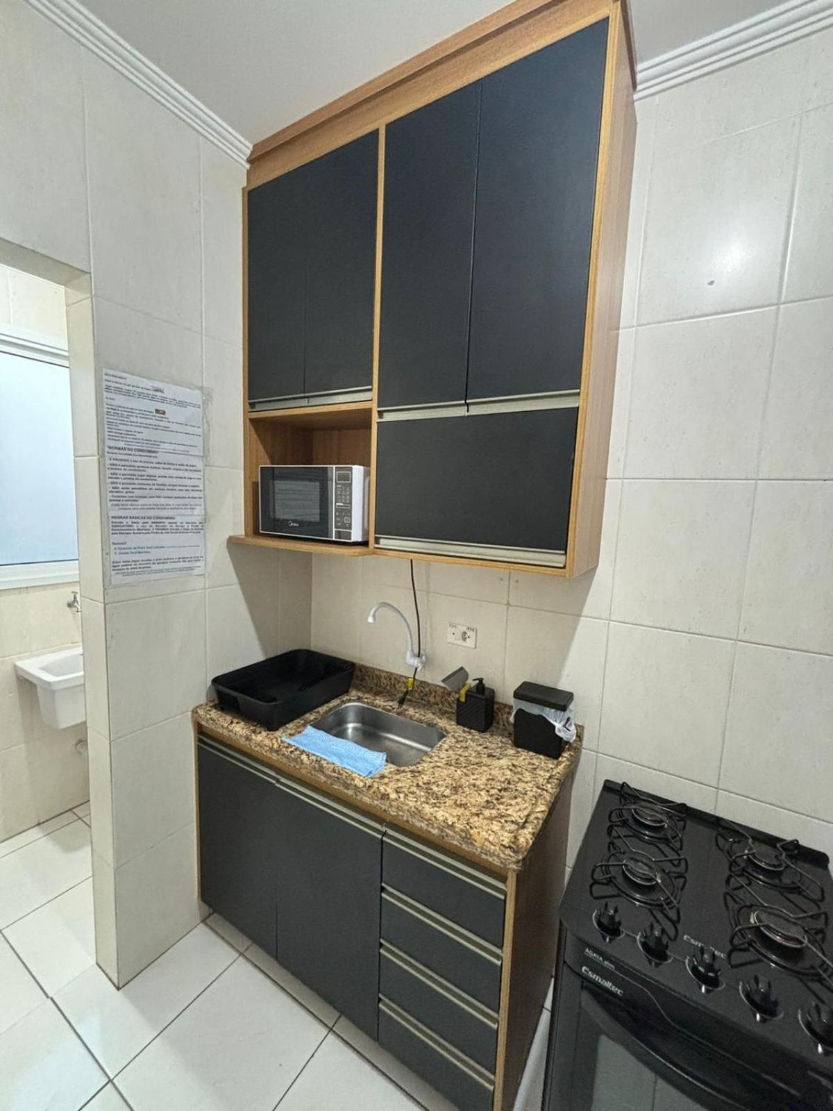 Ferienwohnung Lindo Apto 300M Praia Da Ocian E Centro - Vista Mar- Varanda Sacada - Wi-Fi 300 Mbps - Vaga De Garagem - Acomoda Ate 6 Pessoas Praia Grande  Exterior foto