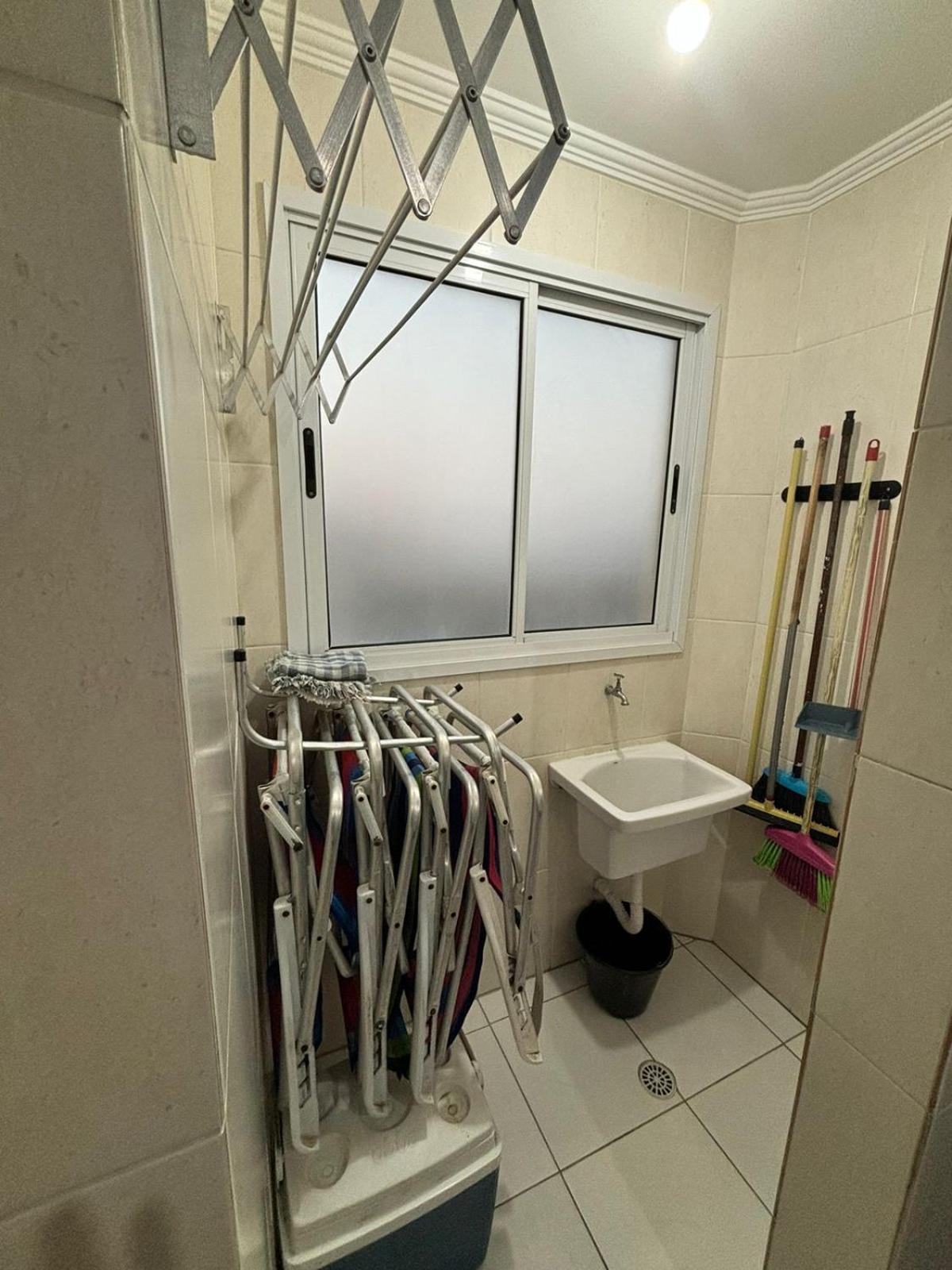 Ferienwohnung Lindo Apto 300M Praia Da Ocian E Centro - Vista Mar- Varanda Sacada - Wi-Fi 300 Mbps - Vaga De Garagem - Acomoda Ate 6 Pessoas Praia Grande  Exterior foto